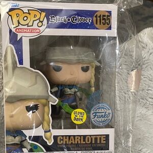 Funko Pop! Animation Black Clover Charlotte with Glow Feature